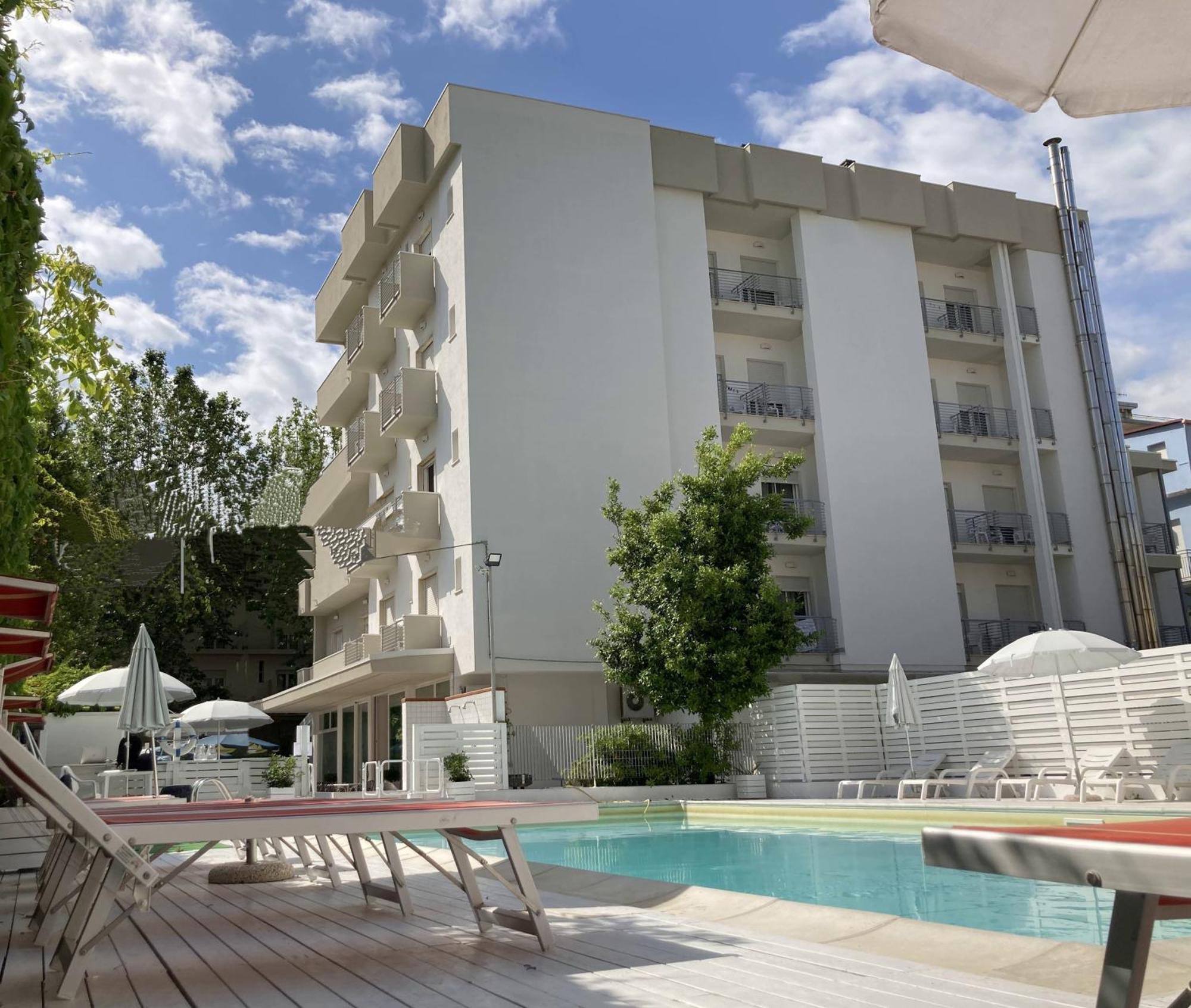 Hotel Villa Del Parco Rimini Ngoại thất bức ảnh