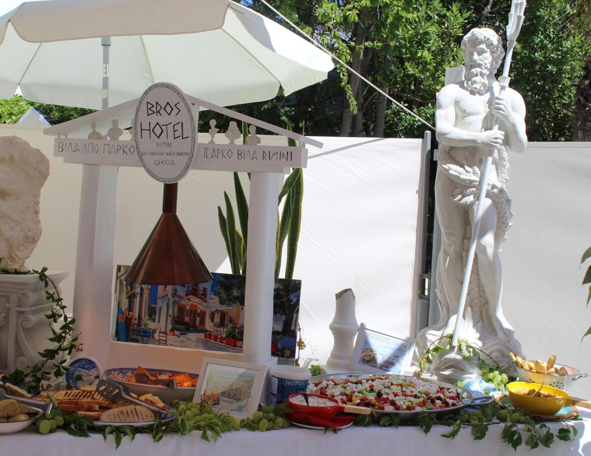 Hotel Villa Del Parco Rimini Ngoại thất bức ảnh